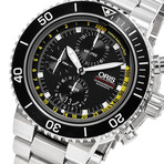 Oris Depth Gauge Chronograph Automatic // 77477084154MB // Pre-Owned