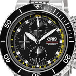 Oris Depth Gauge Chronograph Automatic // 77477084154MB // Pre-Owned