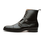Monkstrap Leather Boots // Black (US: 8)