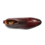 Balmoral Leather Boot // Burgundy (US: 9)