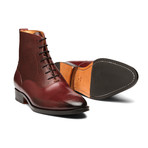 Balmoral Leather Boot // Burgundy (US: 14)