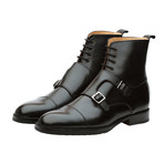 Monkstrap Leather Boots // Black (US: 7)