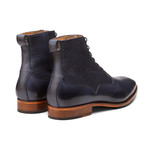 Balmoral Leather Boot // Blue (US: 12)