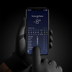 Double-Insulated Touchscreen Gloves // Black (Small)