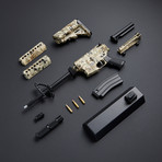 AR15 1:3 Scale Diecast Metal Model Gun + Display Stand // ACU
