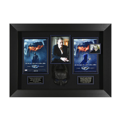 Batman Dark Knight // Autographed Display