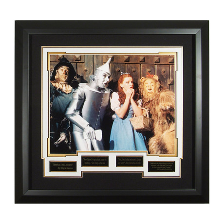 Wizard of Oz // Collectible Quotes Display // Unsigned