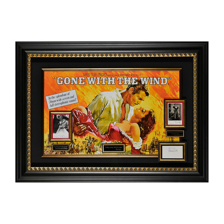 Gone With The Wind // Autographed Display