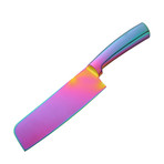 Minimal Japanese Chef Knife (Rainbow)