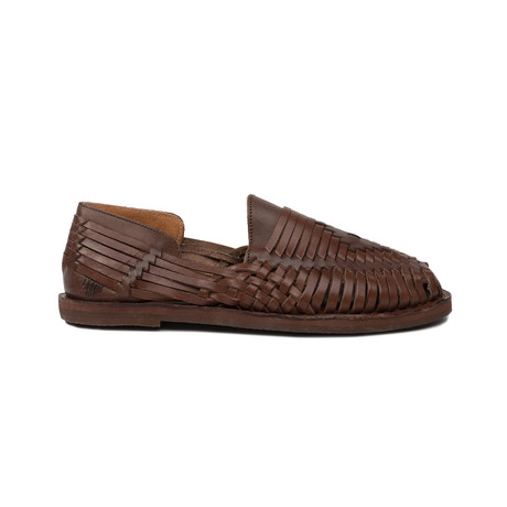 Cocoa Huarache Shoe // Brown + Brown Insole (US Size 8)