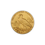 U.S. $2.50 Indian Head Gold Piece (1908-1929) // American Premier Coinage Series // Wood Presentation Box