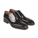 Goodyear Welted Cap Toe Oxfords // Black (Euro: 42)