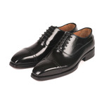Goodyear Welted Cap Toe Oxfords // Black (Euro: 39)
