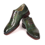 Patina Goodyear Welted Oxfords // Green (Euro: 43)