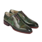 Patina Goodyear Welted Oxfords // Green (Euro: 39)