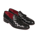 Big Braided Tassel Loafers // Black (Euro: 44)