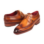 Goodyear Welted Wingtip Derby Shoes // Camel (Euro: 38)