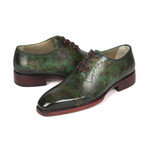 Patina Goodyear Welted Oxfords // Green (Euro: 41)