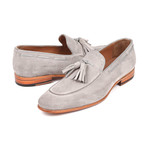 Tassel Suede Loafers // Gray (Euro: 44)
