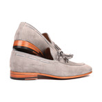 Tassel Suede Loafers // Gray (Euro: 43)