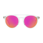 Puma // Unisex Oval Sunglasses // Crystal