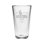 Pint Glasses // Arizona State Vintage Series // Set of 4