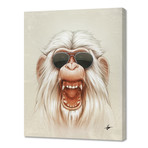 The Great White Angry Monkey (16"W x 24"H x 1.5"D)