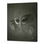Alien (16"W x 24"H x 1.5"D)