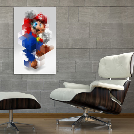 Super Mario (24"H x 16"W x 1.5"D)