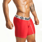 Lycra Athletic Boxer Brief // Red (XL)