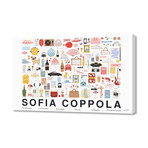 Sofia Coppola (16"W x 24"H x 1.5"D)