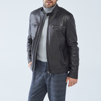 Selby Leather Jacket // Black (XL)