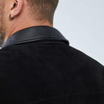 Stanley Leather Jacket // Black (3XL)