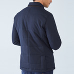 Manton Coat // Navy (XL)