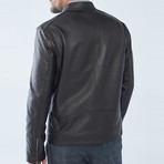 Selby Leather Jacket // Black (3XL)