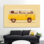 Yellow Van (16"W x 24"H x 1.5"D)