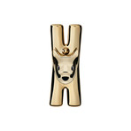 Giampo Dog Bag Clip + Magnet // Gold