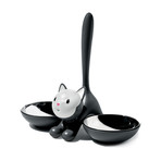 Tigrito Cat Bowl (Black)