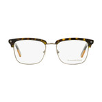 Men's EZ5139 052 Eyeglasses // Dark Havana + Ruthenium