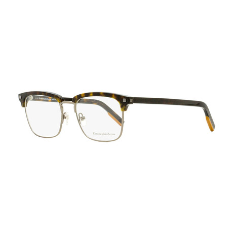 Men's EZ5139 052 Eyeglasses // Dark Havana + Ruthenium