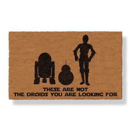 These Are Not the Droids