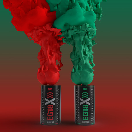EG18X Smoke Grenade // Holiday 2-Pack