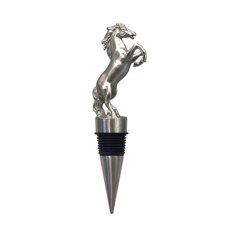 Menagerie Stainless Steel Wine Stoppers // Horse