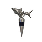 Menagerie Stainless Steel Wine Stoppers // Shark