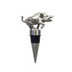 Menagerie Stainless Steel Wine Stoppers // Boar