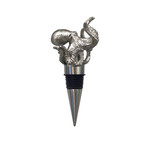 Menagerie Stainless Steel Wine Stoppers // Octopus