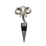 Menagerie Stainless Steel Wine Stoppers // Elephant