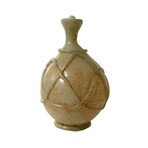 Roman Glass Vessel With Crisscross Threading // 5th - 6th Century AD
