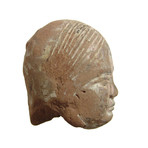 Han Dynasty China Head of a Woman // 206 BC - 24 AD