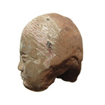 Han Dynasty China Head of a Woman // 206 BC - 24 AD